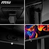 MSI  26.5" Moniteur gaming  Noir