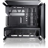 RAIJINTEK ENYO boîtier bench/show Noir | 4x USB-A | Verre Trempé