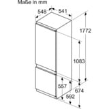 Neff KI5871SE0, Combination Réfrigérateur / congélateur 