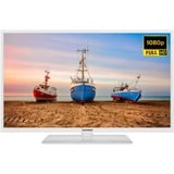 Telefunken  32" TV LED Blanc