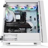 Thermaltake Divider H570 TG ARGB boîtier midi tower Blanc | 2x USB-A | Verre Trempé