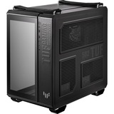 ASUS  boîtier midi tower Noir | 2x USB-A | 1x USB-C | RGB | Window