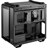 ASUS  boîtier midi tower Noir | 2x USB-A | 1x USB-C | RGB | Window