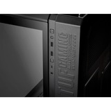 ASUS  boîtier midi tower Noir | 2x USB-A | 1x USB-C | RGB | Window