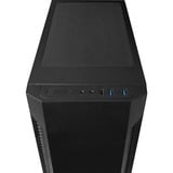 Chieftec AS-01B-OP boîtier midi tower Noir | 3x USB-A