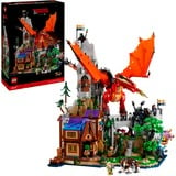 LEGO Ideas - Dungeons & Dragons: l’histoire du dragon rouge, Jouets de construction 21348