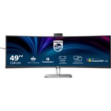 Philips  48.8" Moniteur UltraWide incurvé  Gris foncé/Argent