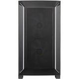 SilverStone  boîtier midi tower Noir | 2x USB-A | RGB | Verre Trempé