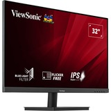 ViewSonic  31.5" Moniteur  Noir