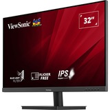 ViewSonic  31.5" Moniteur  Noir