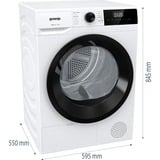 gorenje DHNE82, Sèche-linge pompe à chaleur à condensation Blanc/Noir