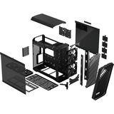 Fractal Design Torrent boîtier midi tower Noir | 2x USB-A | 1x USB-C | Window