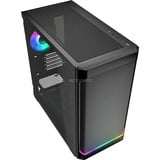 Sharkoon  MK4W RGB Strip boîtier mini tower Noir | 2x USB-A | 1x USB-C | RGB | Window