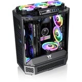 Thermaltake  boîtier midi tower Noir | 4x USB-A | 1x USB-C | Window