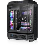 Thermaltake  boîtier midi tower Noir | 4x USB-A | 1x USB-C | Window