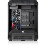 Thermaltake  boîtier midi tower Noir | 4x USB-A | 1x USB-C | Window