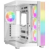 be quiet!  boîtier midi tower Blanc | 2x USB-A | 1x USB-C | RGB | Window