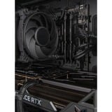 ALTERNATE AGP-SILENT-AMD-010, PC gaming Noir