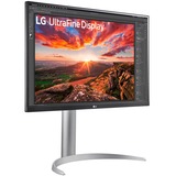 LG 27UP850K-W 27" 4K UHD Moniteur  Argent/Noir, HDMI, DisplayPort, USB-C