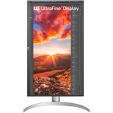 LG 27UP850K-W 27" 4K UHD Moniteur  Argent/Noir, HDMI, DisplayPort, USB-C