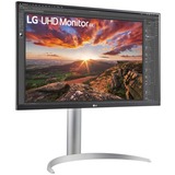 LG 27UP850K-W 27" 4K UHD Moniteur  Argent/Noir, HDMI, DisplayPort, USB-C