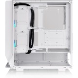 Thermaltake  boîtier midi tower Blanc | 2x USB-A | 1x USB-C | RGB | Verre Trempé