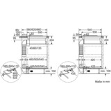 Bosch PKM845F11E plaque Noir Intégré (placement) Plaque avec zone à induction 4 zone(s), Plaque de cuisson séparée Noir/en acier inoxydable, Noir, Intégré (placement), Plaque avec zone à induction, Verre-céramique, 4 zone(s), 4 zone(s)