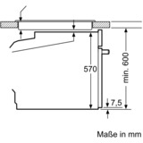 Bosch Serie 4 HBA533BW1 four 71 L A Blanc Blanc, Moyenne, Four électrique, 71 L, 71 L, 50 - 275 °C, 275 °C