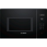 Bosch Serie 6 BEL554MB0 micro-onde Intégré (placement) Micro-onde combiné 25 L 900 W Noir, Acier inoxydable, Four à micro-ondes Noir, Intégré (placement), Micro-onde combiné, 25 L, 900 W, Tactile, Noir, Acier inoxydable