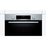 Bosch Serie 6 HBA537BS0 four 71 L A Noir, Acier inoxydable Acier inoxydable, Moyenne, Four électrique, 71 L, 71 L, 50 - 275 °C, 275 °C