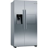 Bosch Serie 6 KAG93AIEP frigo américain Autoportante 560 L E Acier inoxydable, Side-by-side Acier inoxydable/gris, Autoportante, Américain, Acier inoxydable, LED, Tactile, CE