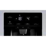 Bosch Serie 6 KAG93AIEP frigo américain Autoportante 560 L E Acier inoxydable, Side-by-side Acier inoxydable/gris, Autoportante, Américain, Acier inoxydable, LED, Tactile, CE