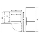 Bosch Serie 6 KGE39AICA réfrigérateur-congélateur Autoportante 343 L C Acier inoxydable, Combination Réfrigérateur / congélateur Acier inoxydable, 343 L, SN-T, 14 kg/24h, C, Nouvelle zone compartiment, Acier inoxydable