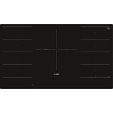 Bosch Serie 8 PXV901DV1E plaque Noir Intégré (placement) Plaque avec zone à induction 5 zone(s), Plaque de cuisson séparée Noir, Noir, Intégré (placement), Plaque avec zone à induction, Verre-céramique, 5 zone(s), 5 zone(s)