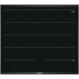 Bosch Serie 8 PXY675DC1E plaque Noir Intégré (placement) Plaque avec zone à induction 4 zone(s), Plaque de cuisson séparée Noir, Noir, Intégré (placement), Plaque avec zone à induction, Vitrocéramique, 4 zone(s), 4 zone(s)