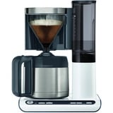 Bosch Styline TKA8A681, Machine à café à filtre Blanc brillant/en acier inoxydable