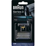 Braun Lame rasoir 30B, Tête de rasage Noir, Tête de rasage, 1 tête(s), Braun SyncroPro 7765,7680,7650,7630,7570,7540,7520,7516,7515, 7510,7505,7504,7015., 10 g, 25 mm, 80 mm