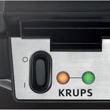 Krups FDK 251 moule à gauffres, Machine à gauffre Acier inoxydable/Noir, 295 mm, 155 mm, 316 mm, 3,07 kg, 850 W, 6 pièce(s)