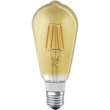 LEDVANCE SMART+ Filament Edison Dimmable Ampoule intelligente 5,5 W Transparent Bluetooth, Lampe à LED Ampoule intelligente, Transparent, Bluetooth, LED, Blanc chaud, 2500 K