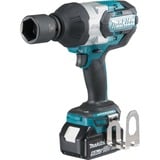 Makita DTW1001RTJ clé pneumatique 2200 tr/min 1050 N·m Noir, Bleu 18 V, Visseuse à choc Bleu/Noir, Douille à choc, Noir, Bleu, 2200 tr/min, 1050 N·m, 1800 tr/min, 2000 tr/min