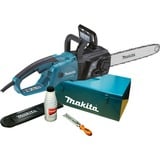 Makita UC4051AK 2200W Noir, Bleu tronçonneuse, Scie à chaîne Bleu/Noir, 40 cm, 14,5 m/s, 76,2 / 8 mm (3 / 8"), 1,3 mm, Noir, Bleu, 0,2 L