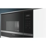 Siemens BF525LMS0 micro-onde Intégré (placement) Micro-ondes uniquement 20 L 800 W Noir, Acier inoxydable, Four à micro-ondes Noir/en acier inoxydable, Intégré (placement), Micro-ondes uniquement, 20 L, 800 W, Boutons, Tactile, Noir, Acier inoxydable