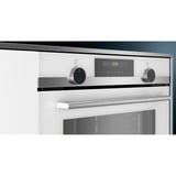 Siemens HB517ABW0 four 71 L A Blanc Acier inoxydable, Moyenne, Four électrique, 71 L, 71 L, 50 - 275 °C, 275 °C