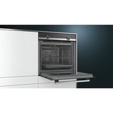 Siemens iQ100 HB510ABR1 four 71 L A Noir, Acier inoxydable Noir, Moyenne, Four électrique, 71 L, 71 L, 50 - 275 °C, 275 °C