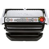 Tefal OptiGrill+ Grils de contact grill à contact électrique Argent/Noir, Argent, Rectangulaire, Senseur, Grille, 600 cm², 300 x 200 mm