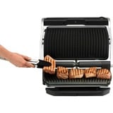 Tefal OptiGrill+ XL GC724D grill à contact électrique Acier inoxydable brossé/Noir