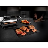 Tefal Optigrill Elite GC750D grill à contact électrique Argent/Noir, Acier inoxydable