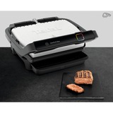 Tefal Optigrill Elite GC750D grill à contact électrique Argent/Noir, Acier inoxydable