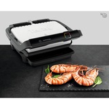 Tefal Optigrill Elite GC750D grill à contact électrique Argent/Noir, Acier inoxydable