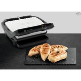 Tefal Optigrill Elite GC750D grill à contact électrique Argent/Noir, Acier inoxydable